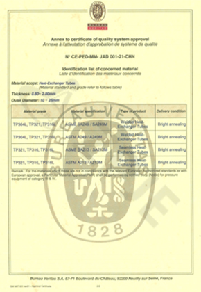 PED 4.3 Qualifed by E.U.